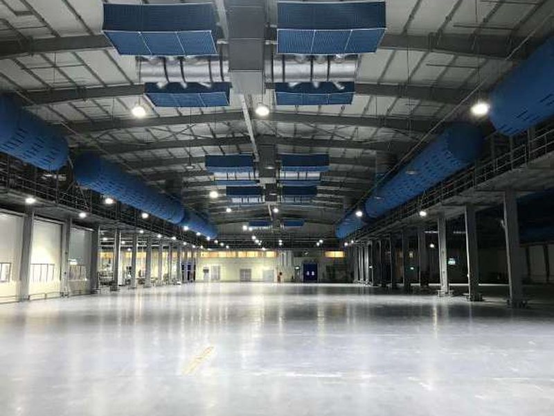 Large-Scale Textile Ducting